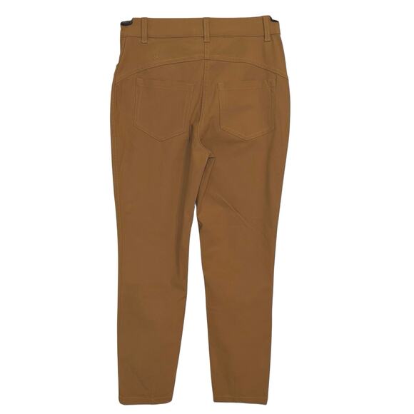 Lululemon City Sleek 5 Pocket 7/8 Ankle Pant Spiced Bronze 4 Mustard Yellow - Picture 3 of 11